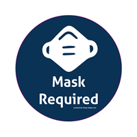 Mask Required Window Graphic